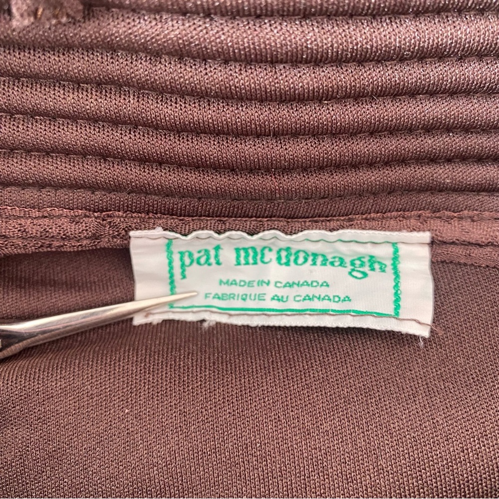Vintage Pat McDonagh Dress & Skirt Set 1970s Canadian Fashion Designer Twiggy - Picture 11 of 12